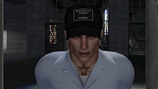 Pandy Trapped in Prison with Wild Interracial Action