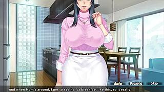 Caught Fapping to Mom’s Friend in Anime Hentai Ep 8