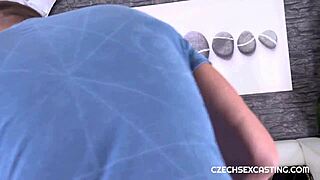 Hey, casting turned into hot sex for this Czech girl!