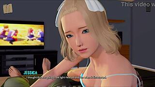 Ripples 48 Features Fat Big Tits In 3D Cartoon Outfit