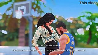 I feel naughty passion in this 3D hentai parody courtside sex preview with anime hentai elements.