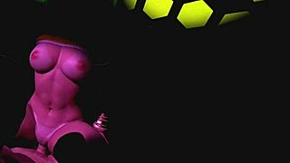 Brazilian college girl rides hard in club with tan lines.