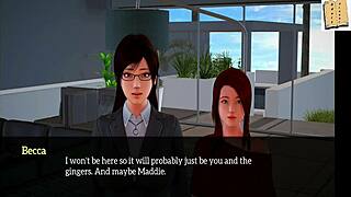 my new family episode 141 with redhead in 3d cartoon anime