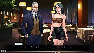 Cartoon Girlfriend Tackles Monster Cock in Red String Gameplay