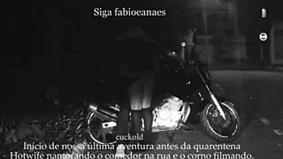 Wife Flashes On Street For Cuckold?