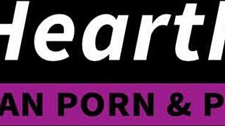 I watched Elexis Monroe and Alina Lopez in a hard scissoring wrestling match. It was intense and competitive.