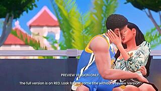 I feel naughty passion in this 3D hentai parody courtside sex preview with anime hentai elements.