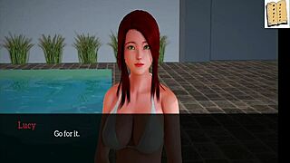 my new family 134 – hanging out with the fam in this 3d anime adventure