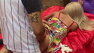 I finally got my blonde stepdaughter sex toy