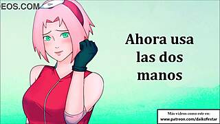 Extreme Joi with Sakura in Cosplay Anal Humiliation