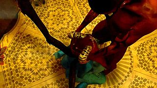 Dangerous Pact Unfolds in 3D Cartoon Monster Scene