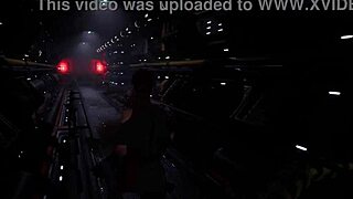 Wife Strokes Cuckold Hubby, Rides Him Doggy Creampie