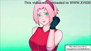 Extreme Joi with Sakura in Cosplay Anal Humiliation