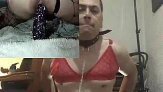 i'm using my two octopus dildos in front of two cameras