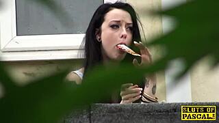 Spanked Slut In Heels And Face Fucking