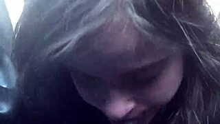 Lesbian Bestie Delivers Wild Road Head Action