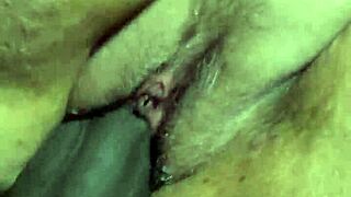 fat ass married woman getting her narrow ass fucked in the kitchen