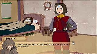 Can you resist the big anime booty in Four Element Trainer Book 5 Slav Part 9?