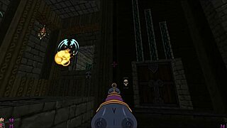 The futanari barbarian heroine in slooter hentai game pornplay ep 1 saves the day by fucking monster girls.