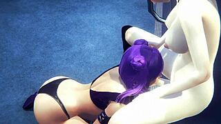 Lol Kda Hentai Evelynn Futa Fucks Kaisa Hard.