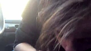 Lesbian Bestie Delivers Wild Road Head Action