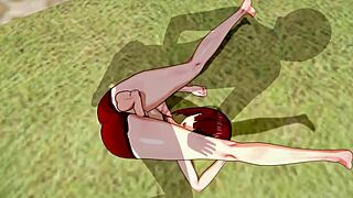 Horny housewife gets pounded in 3D hentai