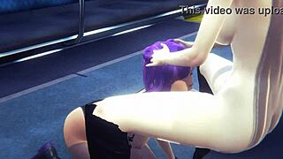 Lol Kda Hentai Evelynn Futa Fucks Kaisa Hard.