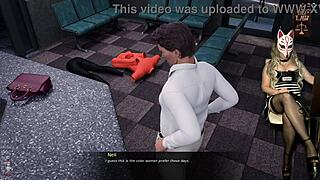 Cuckold watches wife banged in double penetration