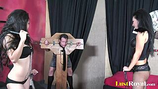 Hot Dominative Duo Asa Akira and Jessica Bangkok Whip and Bang Doggystyle