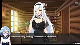 Hey, what's the witch doing in this sexual prison hentai game? Dating gone wild with anime vibes.