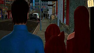 My new family explores big tits, blowjobs, and riding in 3d porn