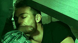 Intense black gay pounding with raw French muscle power.