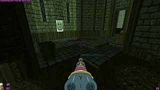 The futanari barbarian heroine in slooter hentai game pornplay ep 1 saves the day by fucking monster girls.