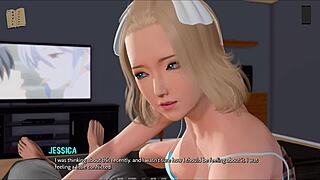 Ripples 48 Features Fat Big Tits In 3D Cartoon Outfit