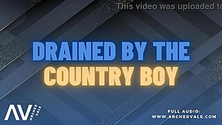 country boy alpha dominates faggot in gay public cuckold story