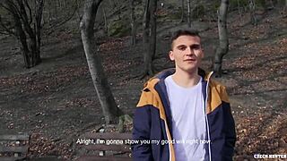 czech hunter 521 - euro twink’s amateur gay rimjob