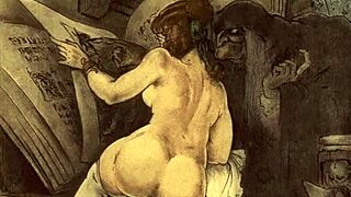 these vintage erotic drawings from old cartoons are intriguing