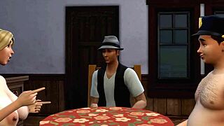 Teens Fight For Blowjob In Home Video