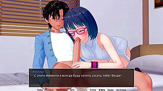 Explore the provocative scenes in HS Tutor Part 22.