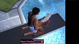 taken at the public swimming pool jumping board, part two