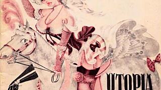 Vintage erotic anime drawings unveiled