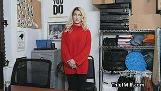 milf gags hard on dick to dodge jail time