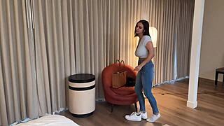 Big Titty Hailey Rose Rides Raw on Trip! 😜