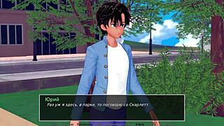 Explore the provocative scenes in HS Tutor Part 22.