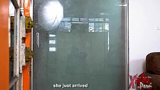 Peruvian Brunette With Small Waist Experiences Quickie Fucking In Voyeur Casting