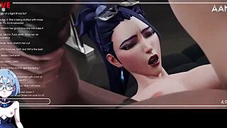 kaisacademy hentai cutie gets creampied in 3d action