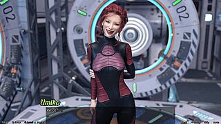 Stranded in Space 94: Asian MILF Scientist Showcases Her Project in 3D Cartoon