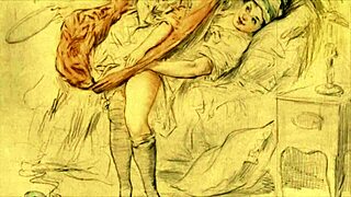 Vintage Erotic Cartoon Drawings Of Hentai Anime Sex