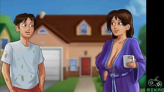 Housewife Jenny and Debbie's steamy bath time adventure