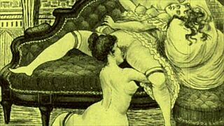 Look at this vintage erotic art, isn't it hot?